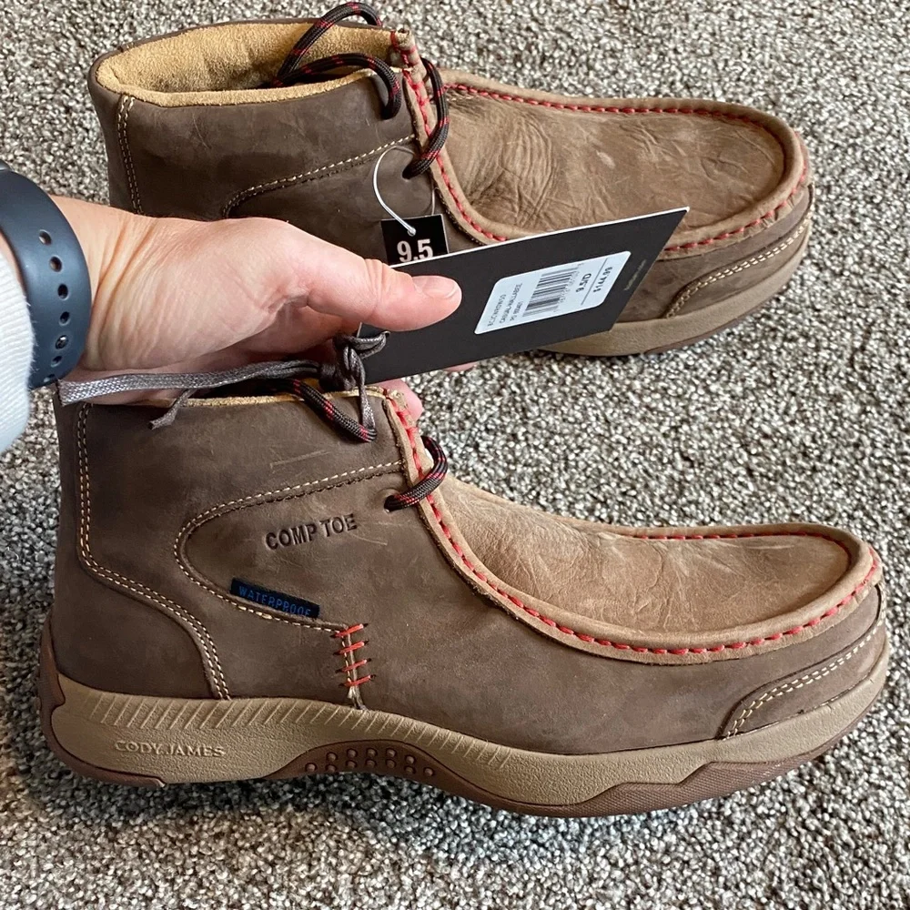 Men's Brown Leather Shoes